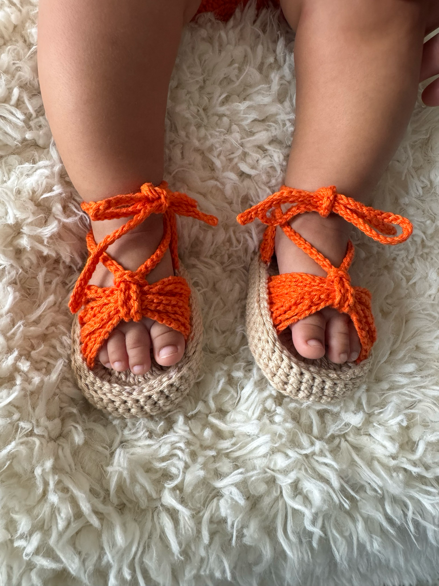 Sandalinha Encanto Baby em Crochê | Delicadeza para Meninas - Imagem 2
