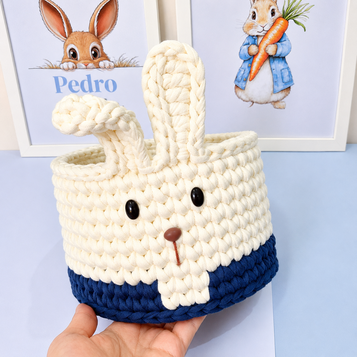 Kit Higiene Jardim do Pedro Coelho | 4 Peças + Bandeija Auxiliar - Imagem 2